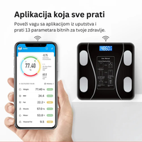 Pametna vaga za merenje telesnog sastava i težine