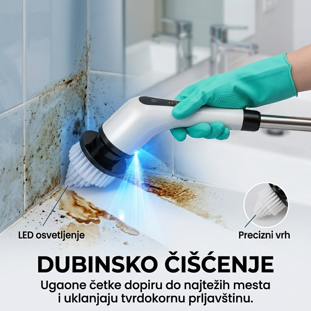 Višenamenska električna četka 7 u 1