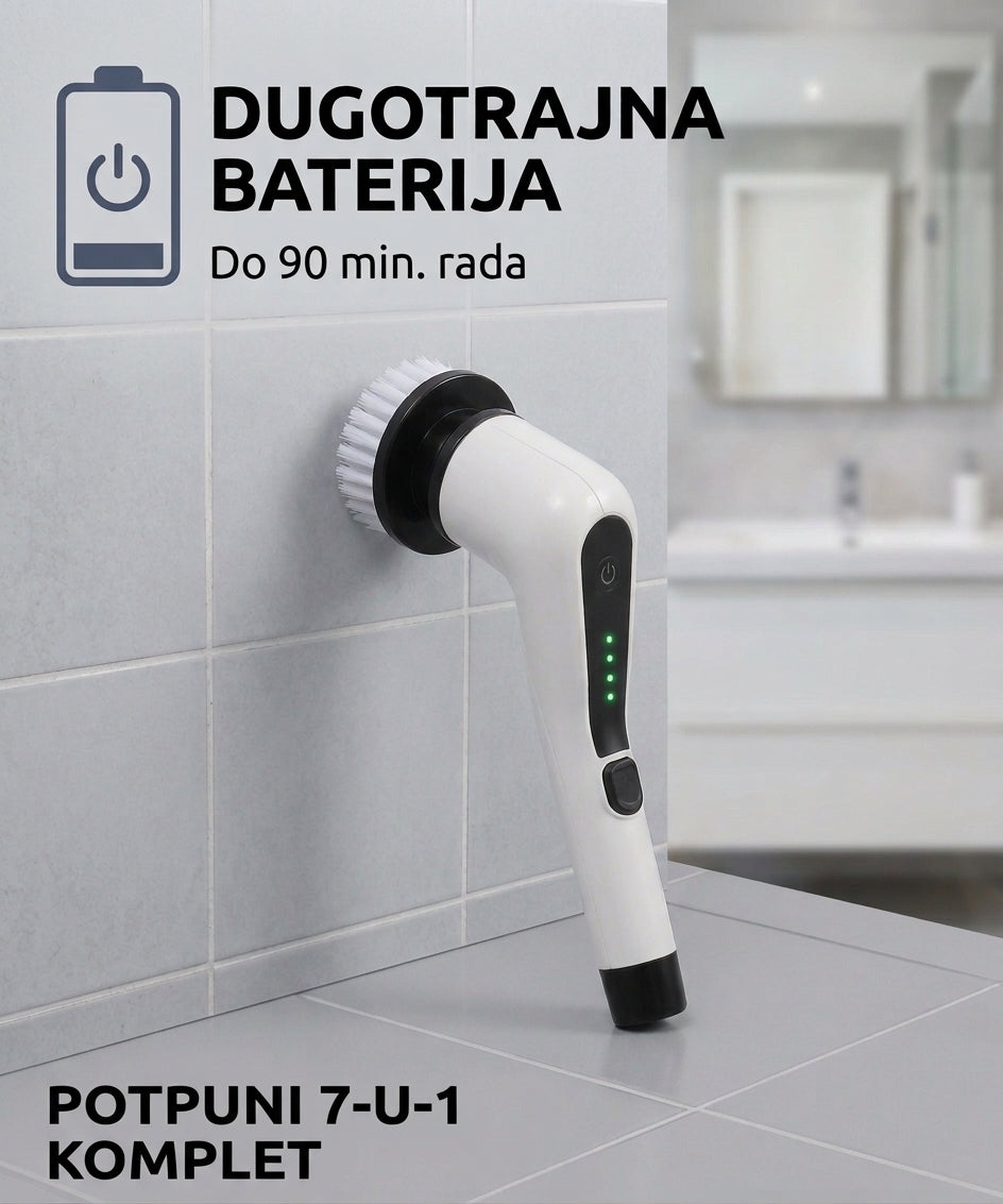 Višenamenska električna četka 7 u 1