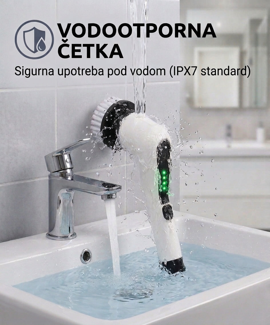 Višenamenska električna četka 7 u 1